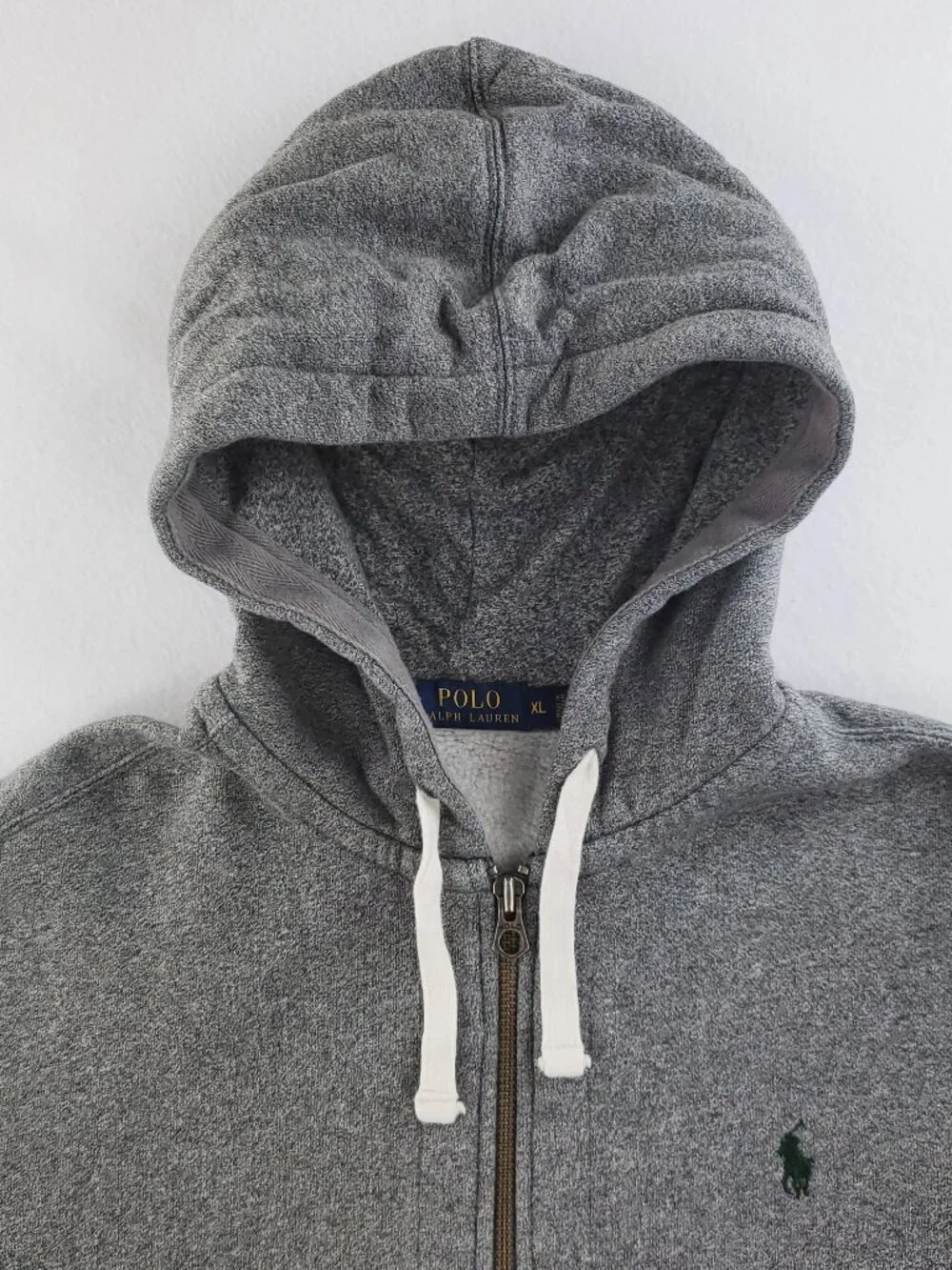 Polo Ralph Lauren Hoodie Jacket Pony Full Zip Fleece Men's XL